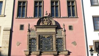 名物☆天文時計のある旧市庁舎