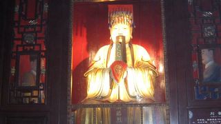 成都の中心部から近い　三国志好きの方には、はずせないスポット