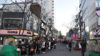 仁寺洞で韓国っぽい雑貨をお買い物　屋台もいっぱい