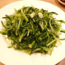 Ａ菜炒め。サイドディッシュにおすすめ