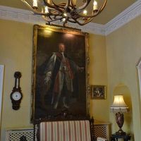 ロビーにて、すばらしい調度品の数々