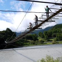 塩郷の吊橋