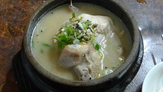 今回で８回目、やっぱりここのサムゲタンは最高。