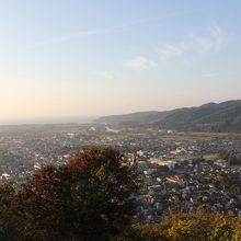 山頂からの風景