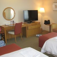 優しい色合いのお部屋