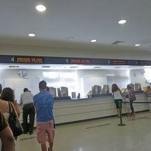 Cordobaの切符売り場