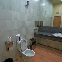 広いトイレが圧巻