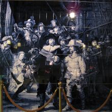 ルーベンス『夜警』のデルフト焼き