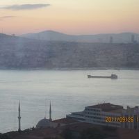 客室からのボスボラス海峡