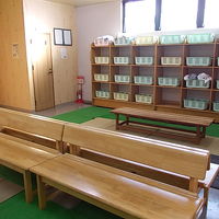 脱衣場は清掃が行き届いていました