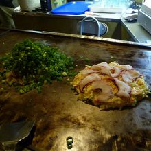 高さ9cmのネギ焼き