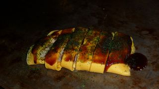 名物のネギ焼きが美味しい！