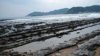 自然のなせる業　まさに鬼の洗濯板