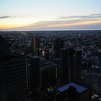 ウェスティンホテル仙台の客室から見た日の出。