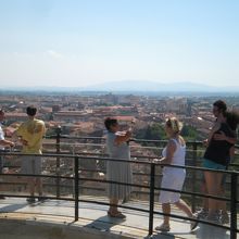 斜塔の上の様子