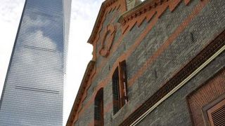 都会のオアシス…！にある老建築