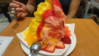 アイオンに支店あり　頭が痛くならない台湾風かき氷