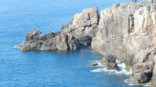 断崖の風景が美しいです！