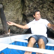 ４周してくれた船頭さん♪