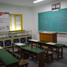 北朝鮮の小学校教室