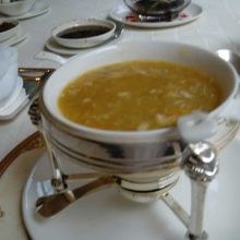 蟹味噌のスープ