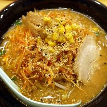 大分名物？ネギみそラーメン ￥８００−