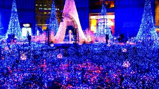 癒しのイルミネーションがバージョンＵＰしたカレッタ汐留のＸｍａｓ