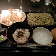 栗おこわセット＝1785円