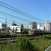 須磨駅（すまえき）周辺の光景