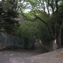 ささやきの小径の入り口