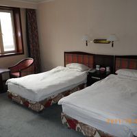 ロッジ風のツインルーム 