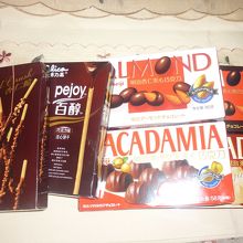 中国上海工場製のグリコと明治製菓　お土産におすすめ