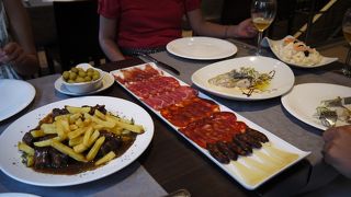 2階のレストラン