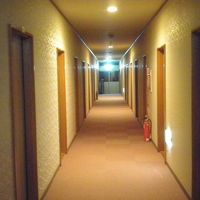 客室への廊下