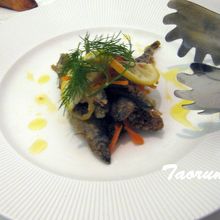 小魚のマリネ