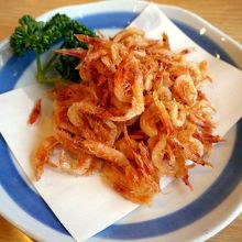 揚げ桜えび ￥５００−