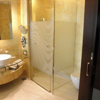 シャワーブースとトイレ