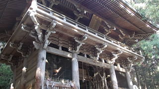 山門の金剛力士像、大わらじがインパクトあります