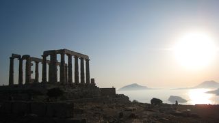 内陸ルートのバスの発着場に注意