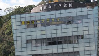 阿波踊りの実演