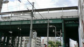 新世界観光の中心、新今宮駅