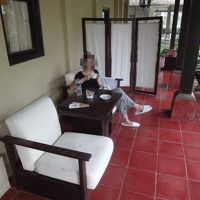 ２０７号室のテラス