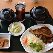 みそ焼き定食　美味しかったです。