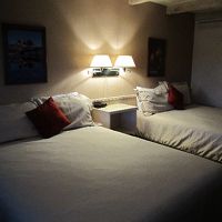 ちょっと固めのベッド