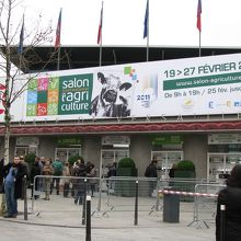 入り口、チケット売り場