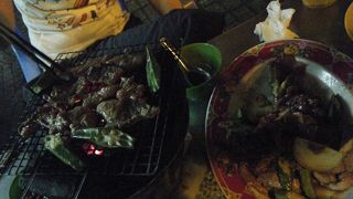 楽しくて、美味しい、ヤギ焼肉♪