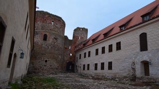 修復が進む城跡