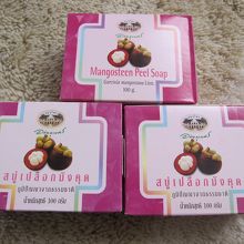 マンゴスチン石けん　一個30バーツ安い！