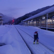 かつては神岡鉄道の接続駅でした