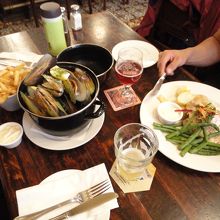 マッスルと白身魚